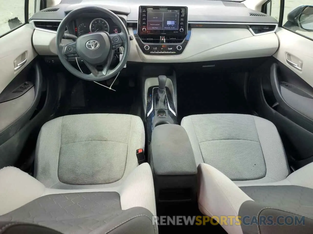8 Photograph of a damaged car 5YFEPMAE0MP256170 TOYOTA COROLLA 2021