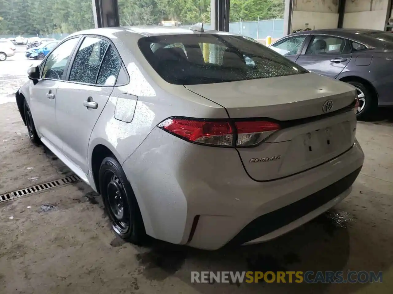 3 Photograph of a damaged car 5YFEPMAE0MP259814 TOYOTA COROLLA 2021