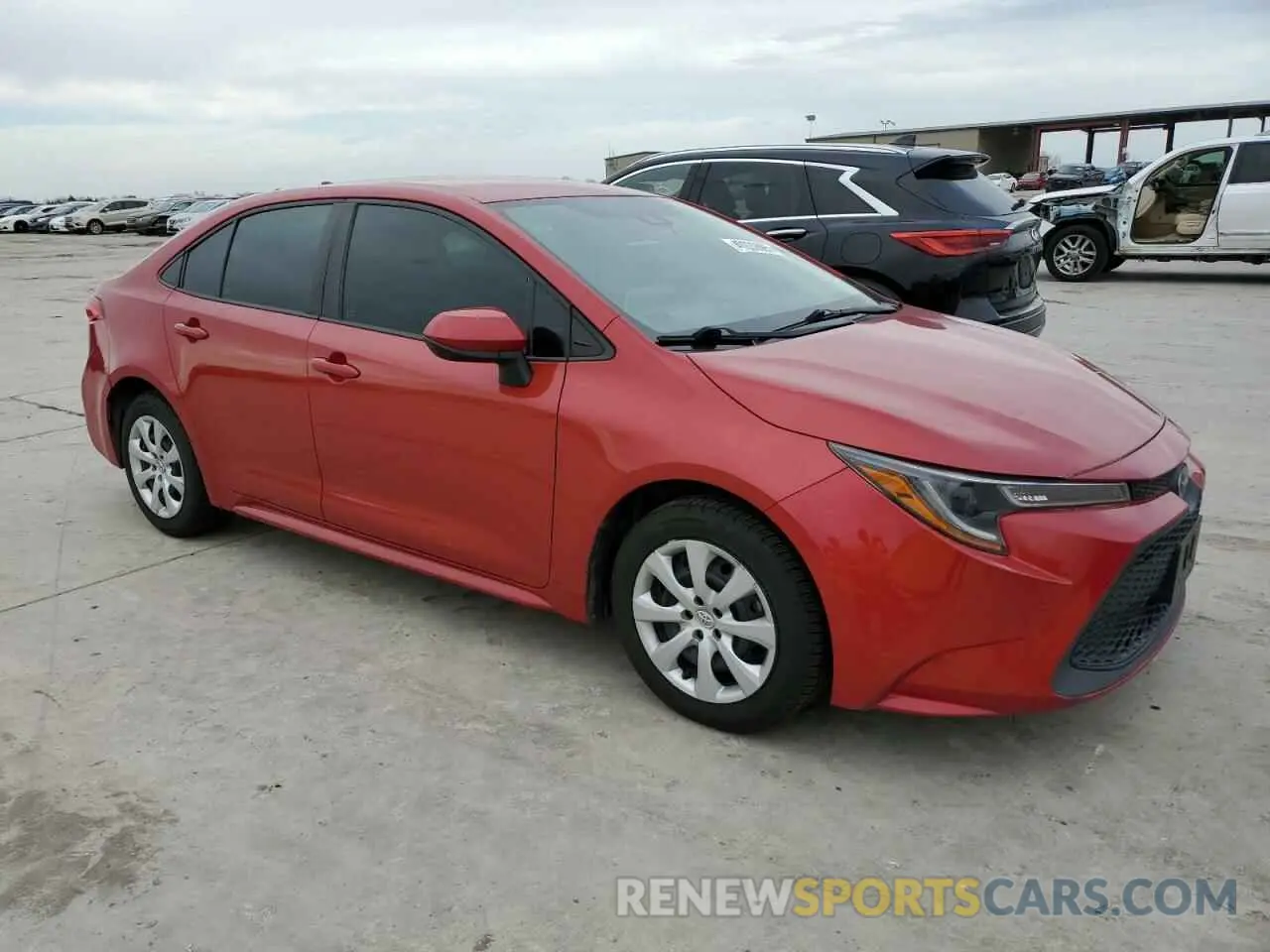 4 Photograph of a damaged car 5YFEPMAE0MP263278 TOYOTA COROLLA 2021