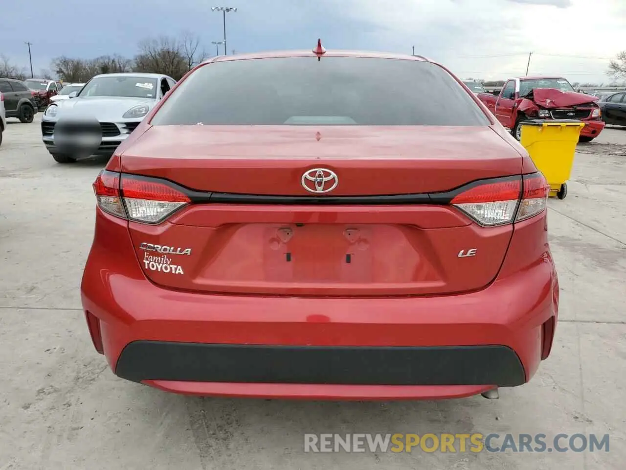 6 Photograph of a damaged car 5YFEPMAE0MP263278 TOYOTA COROLLA 2021