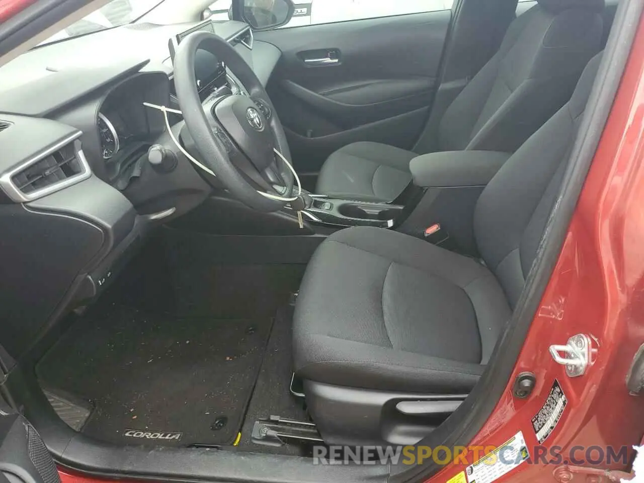 7 Photograph of a damaged car 5YFEPMAE0MP263278 TOYOTA COROLLA 2021