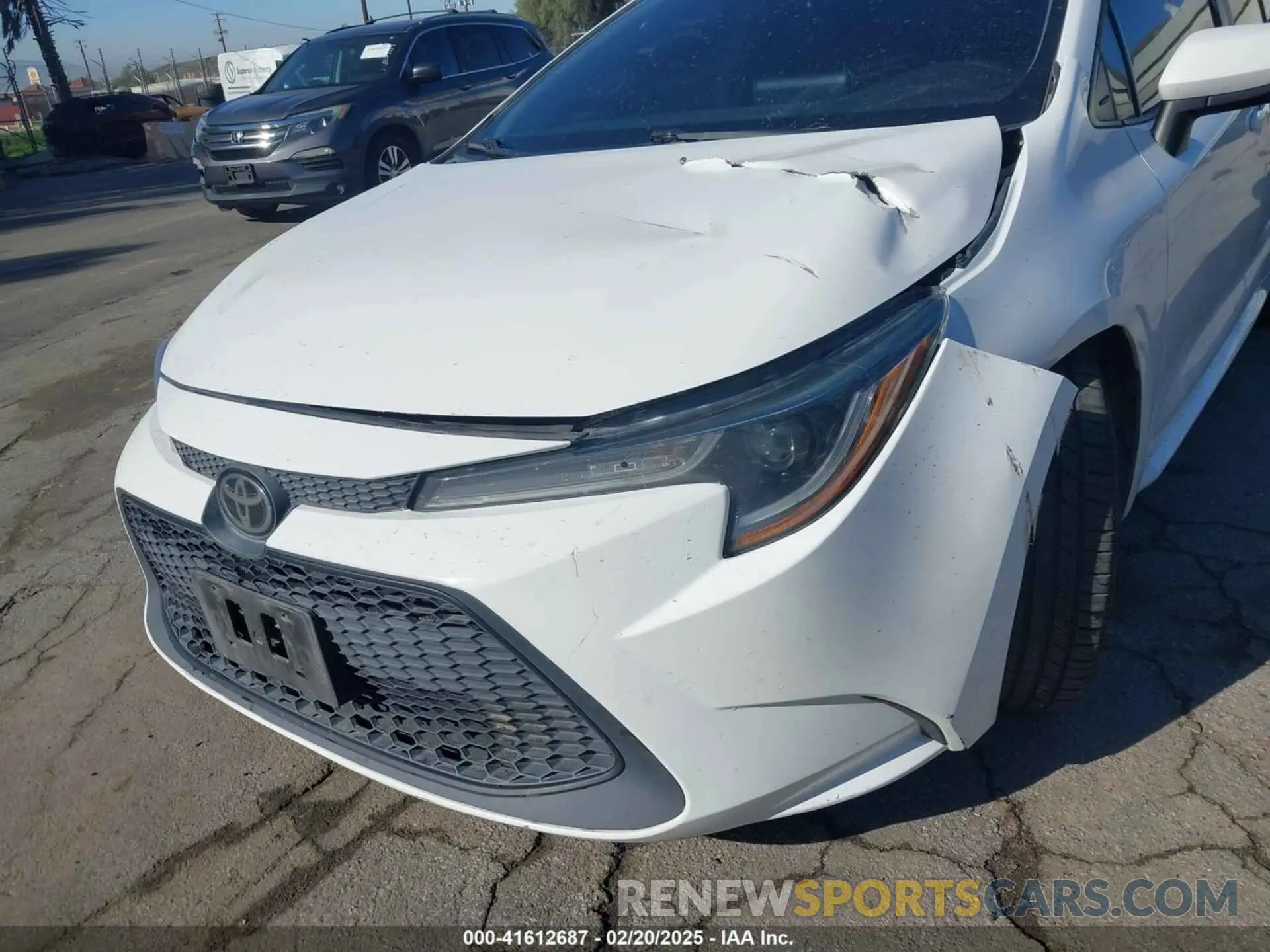 12 Photograph of a damaged car 5YFEPMAE0MP263569 TOYOTA COROLLA 2021