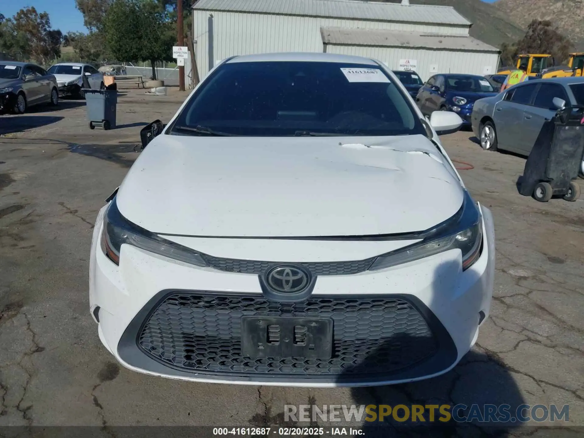 13 Photograph of a damaged car 5YFEPMAE0MP263569 TOYOTA COROLLA 2021