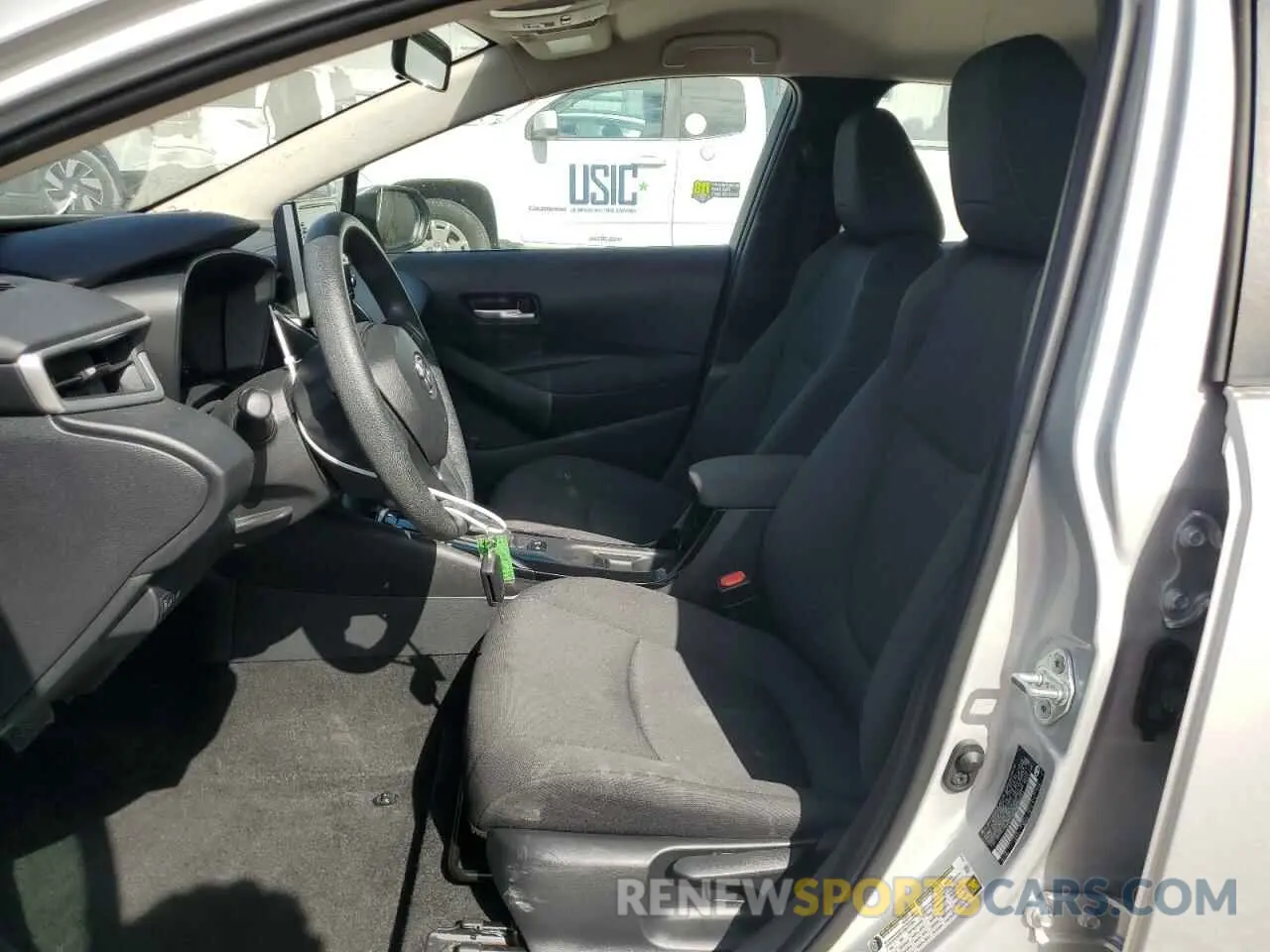 7 Photograph of a damaged car 5YFEPMAE0MP268853 TOYOTA COROLLA 2021