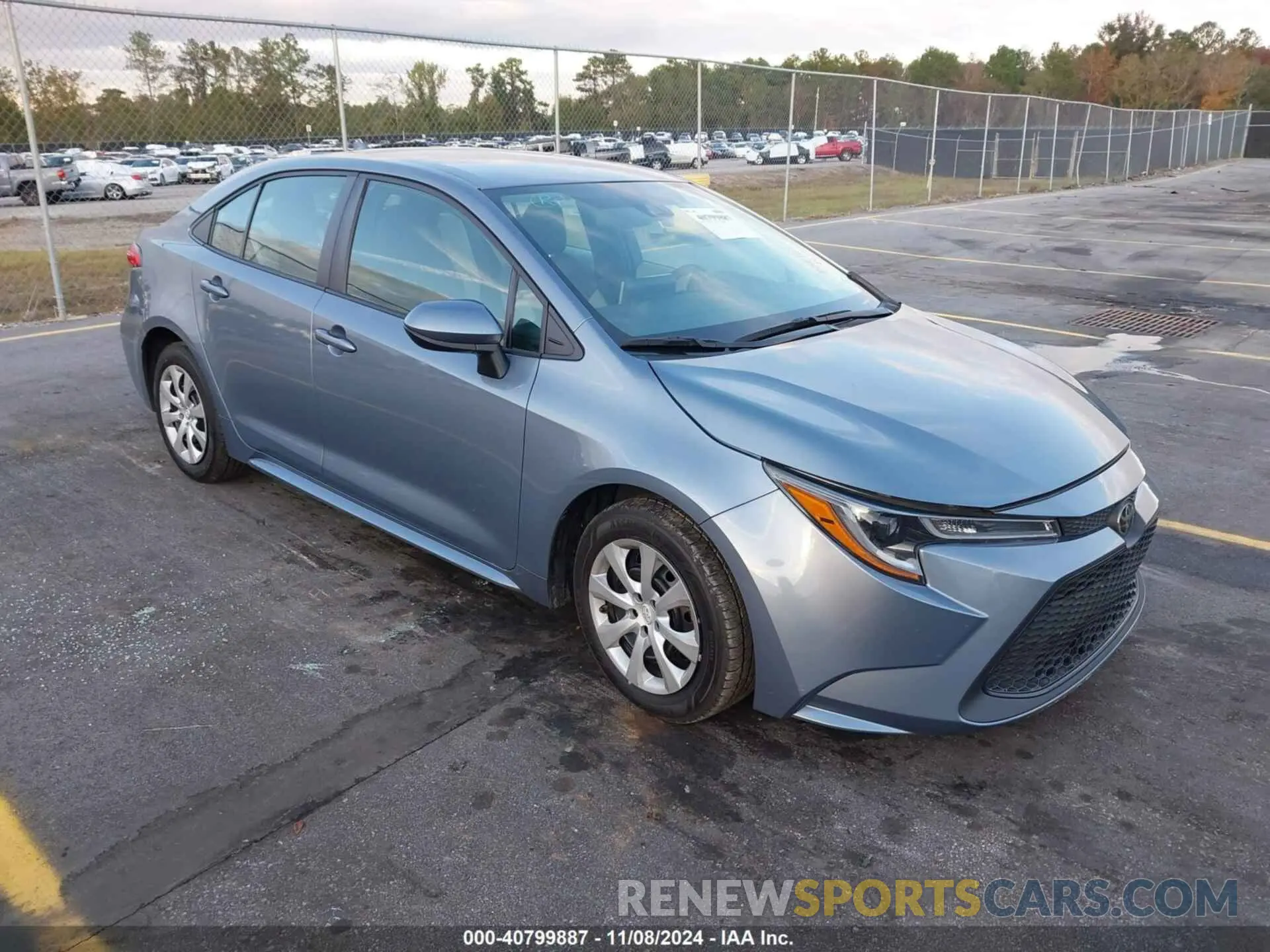 1 Photograph of a damaged car 5YFEPMAE0MP269212 TOYOTA COROLLA 2021