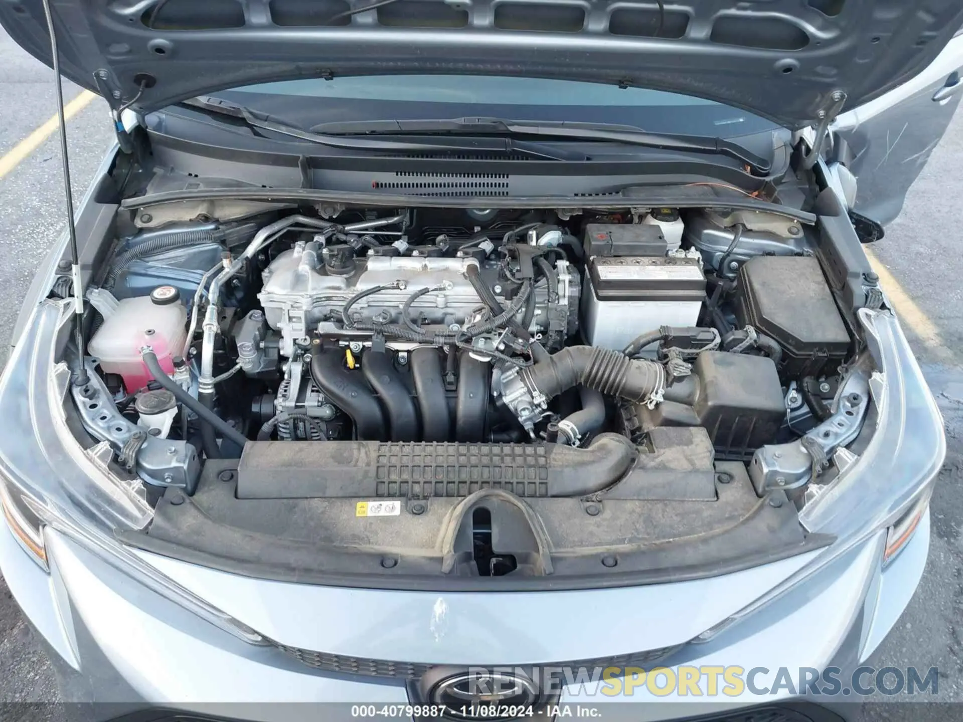 10 Photograph of a damaged car 5YFEPMAE0MP269212 TOYOTA COROLLA 2021