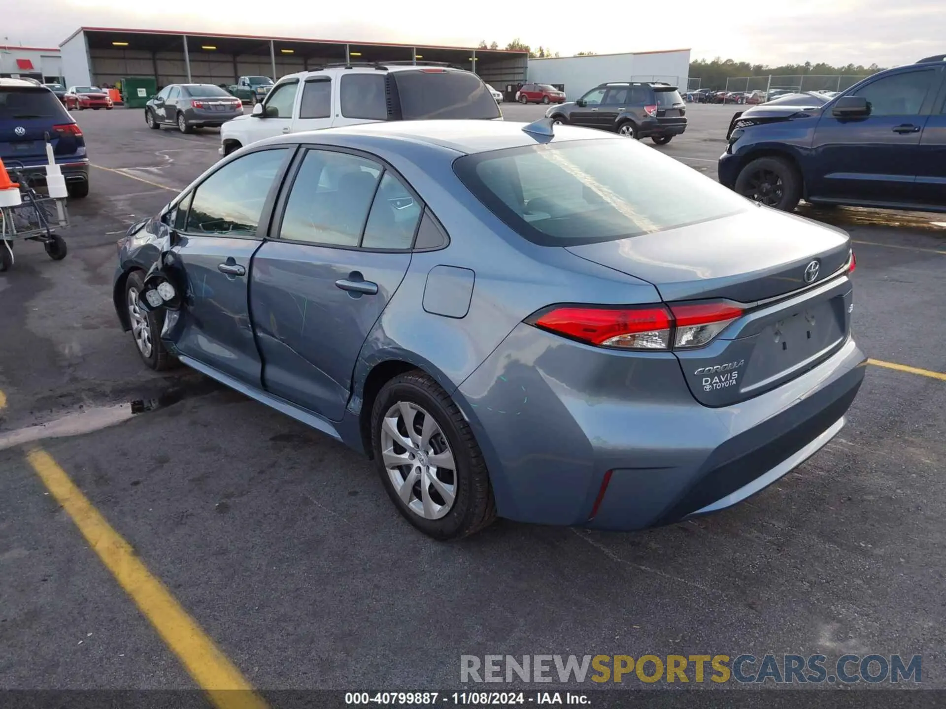 3 Photograph of a damaged car 5YFEPMAE0MP269212 TOYOTA COROLLA 2021