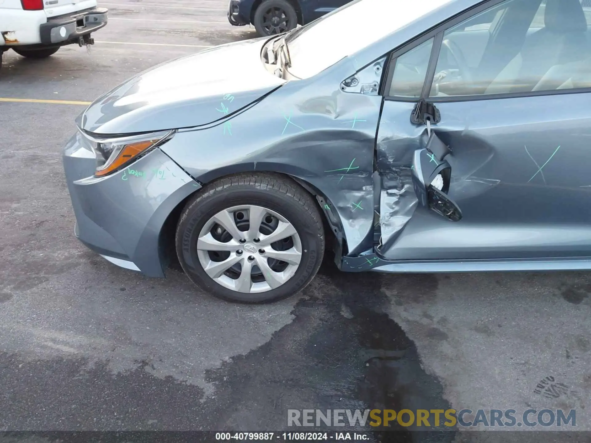 6 Photograph of a damaged car 5YFEPMAE0MP269212 TOYOTA COROLLA 2021