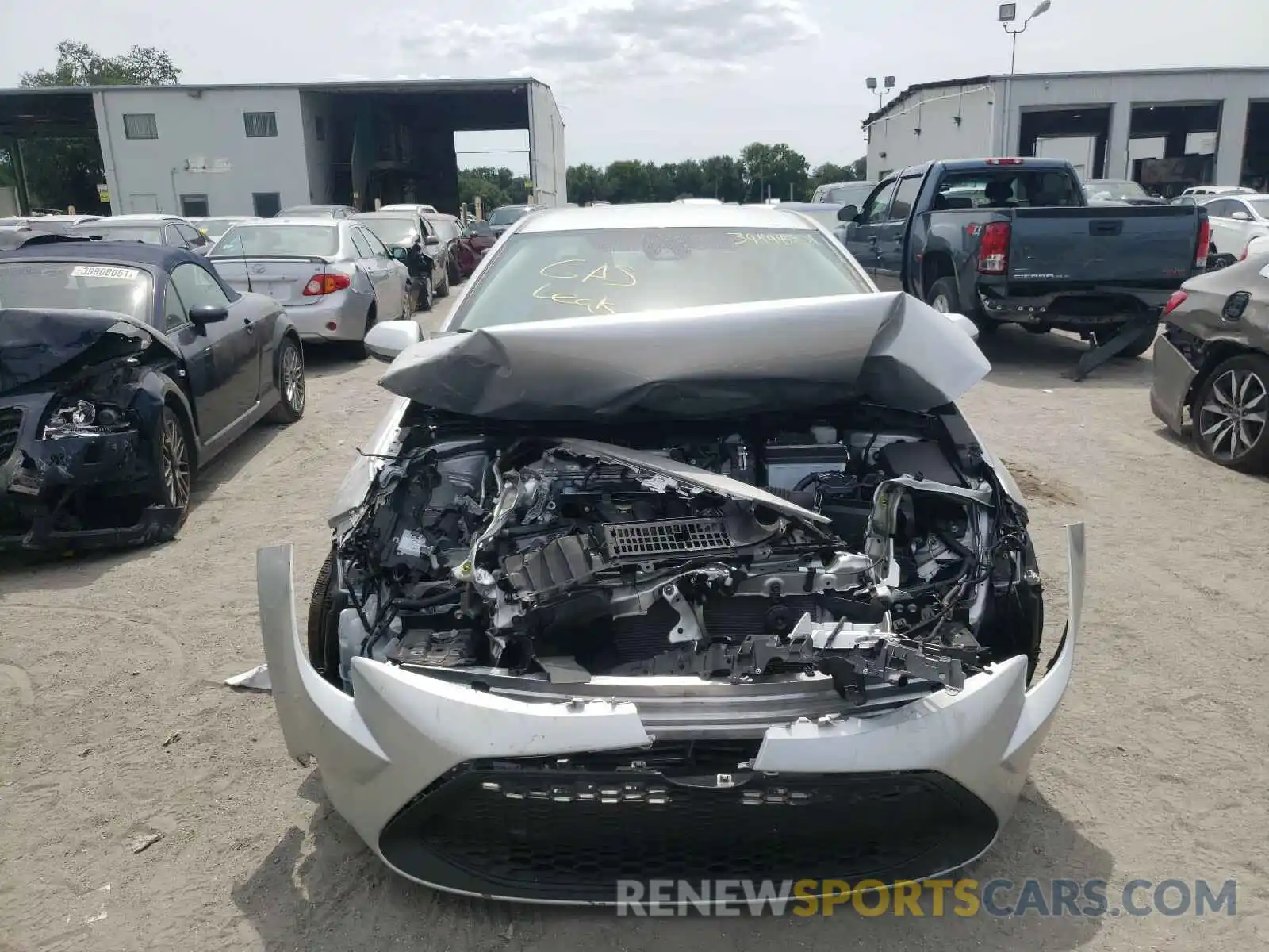 9 Photograph of a damaged car 5YFEPMAE1MP157258 TOYOTA COROLLA 2021