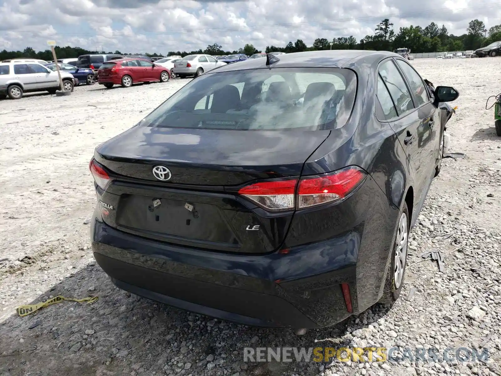 4 Photograph of a damaged car 5YFEPMAE1MP157437 TOYOTA COROLLA 2021