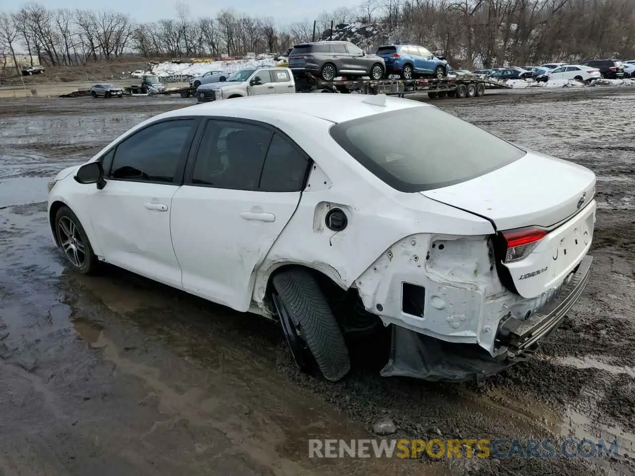 2 Photograph of a damaged car 5YFEPMAE1MP157969 TOYOTA COROLLA 2021