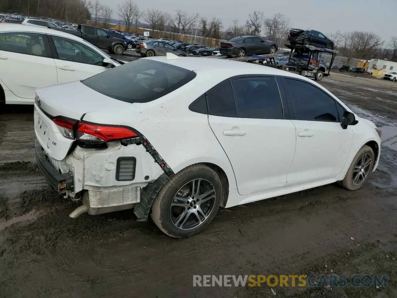 3 Photograph of a damaged car 5YFEPMAE1MP157969 TOYOTA COROLLA 2021