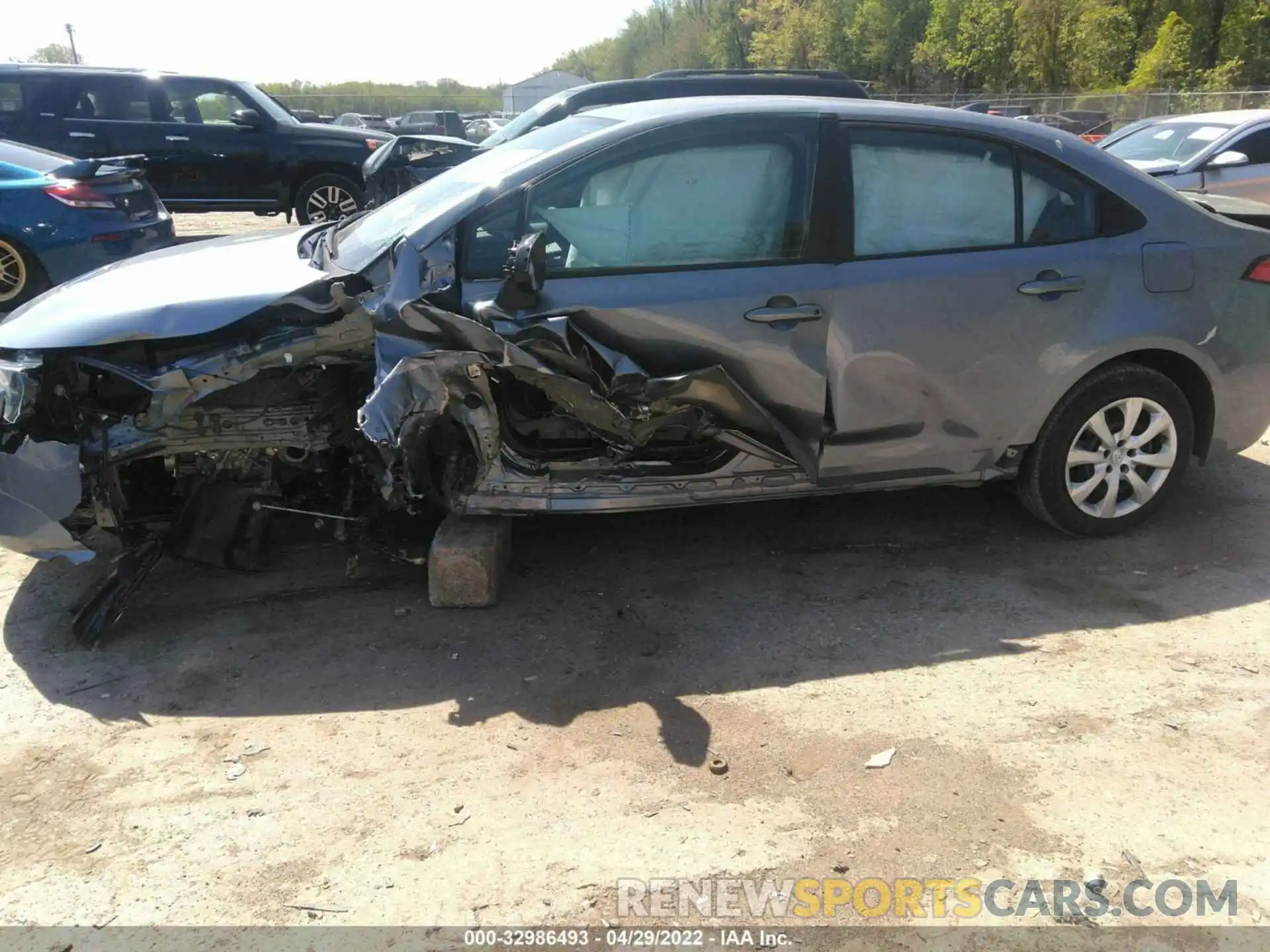 6 Photograph of a damaged car 5YFEPMAE1MP158751 TOYOTA COROLLA 2021