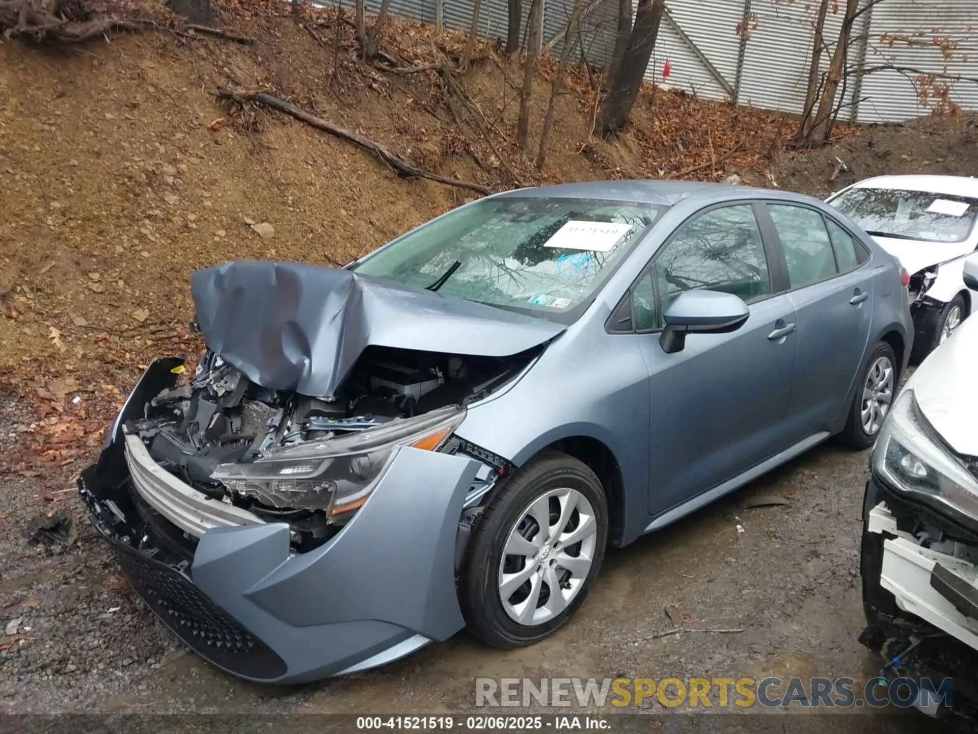 2 Photograph of a damaged car 5YFEPMAE1MP161004 TOYOTA COROLLA 2021
