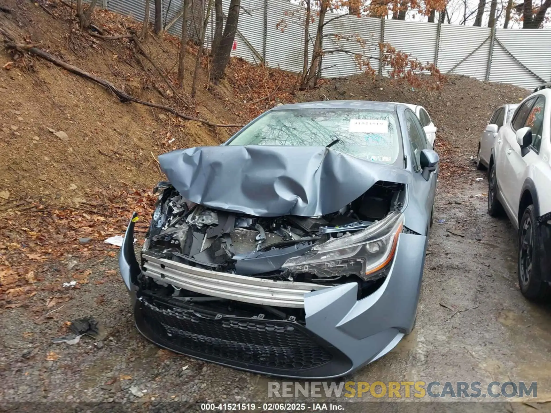 6 Photograph of a damaged car 5YFEPMAE1MP161004 TOYOTA COROLLA 2021