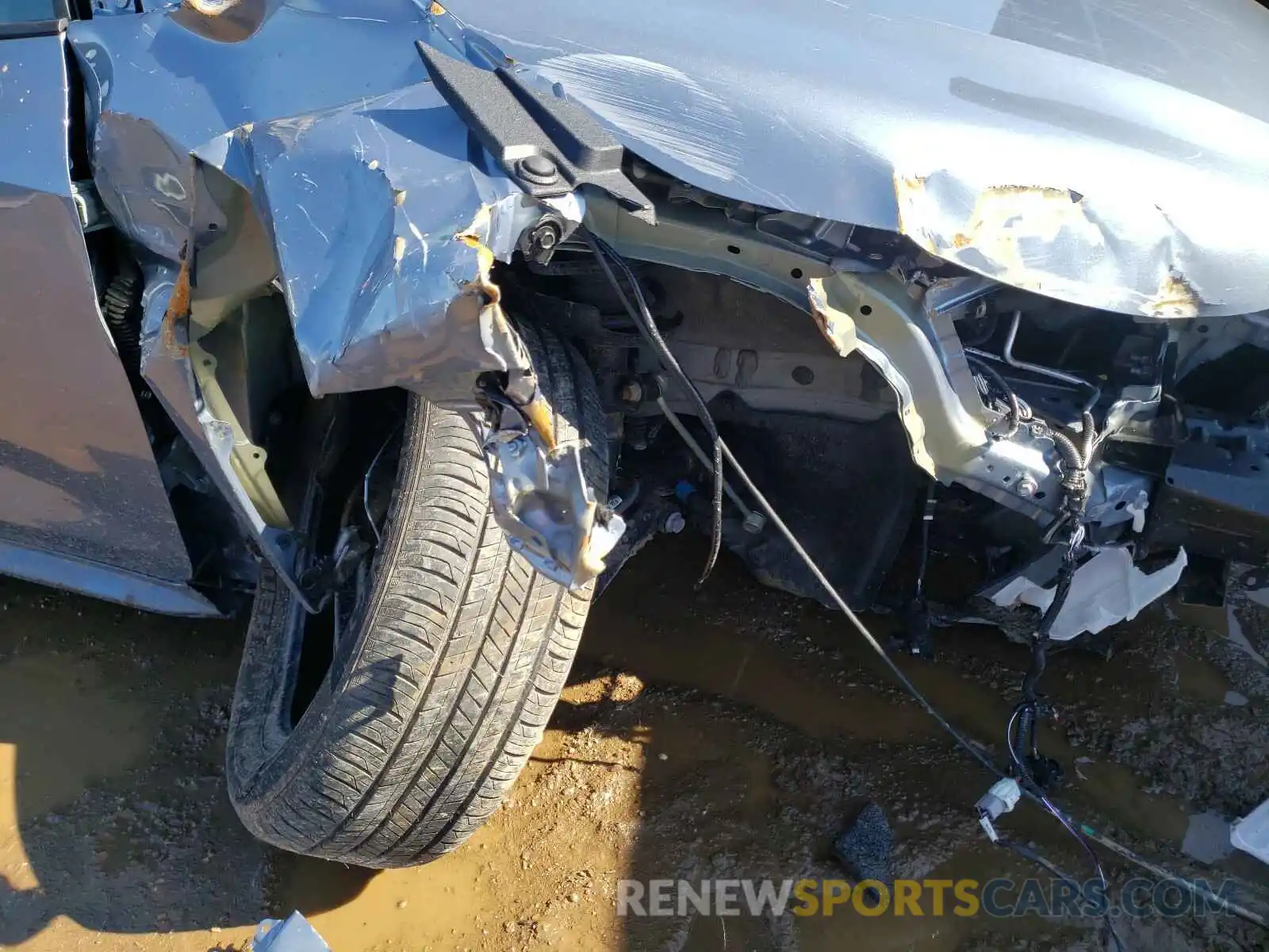 9 Photograph of a damaged car 5YFEPMAE1MP165263 TOYOTA COROLLA 2021