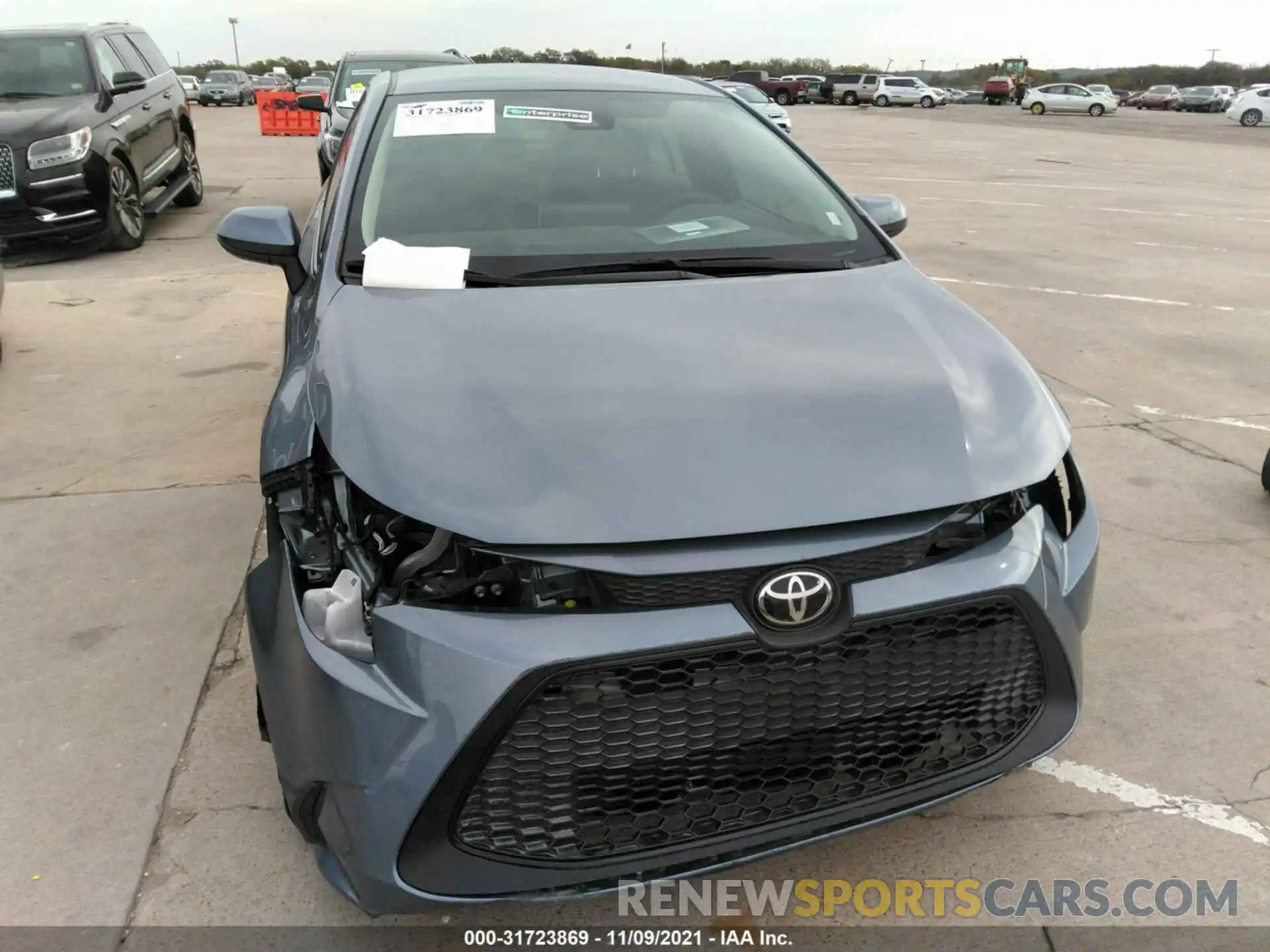 6 Photograph of a damaged car 5YFEPMAE1MP167322 TOYOTA COROLLA 2021