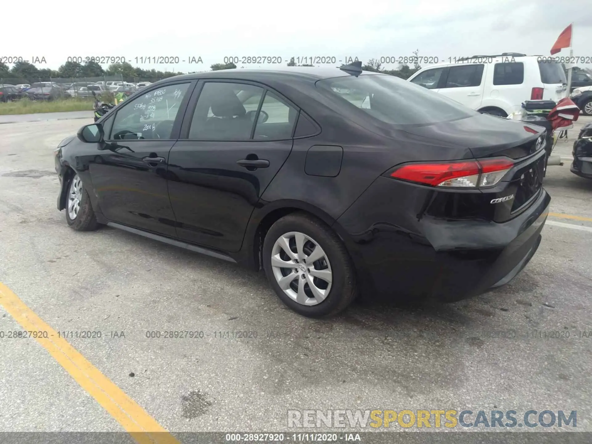 3 Photograph of a damaged car 5YFEPMAE1MP168003 TOYOTA COROLLA 2021