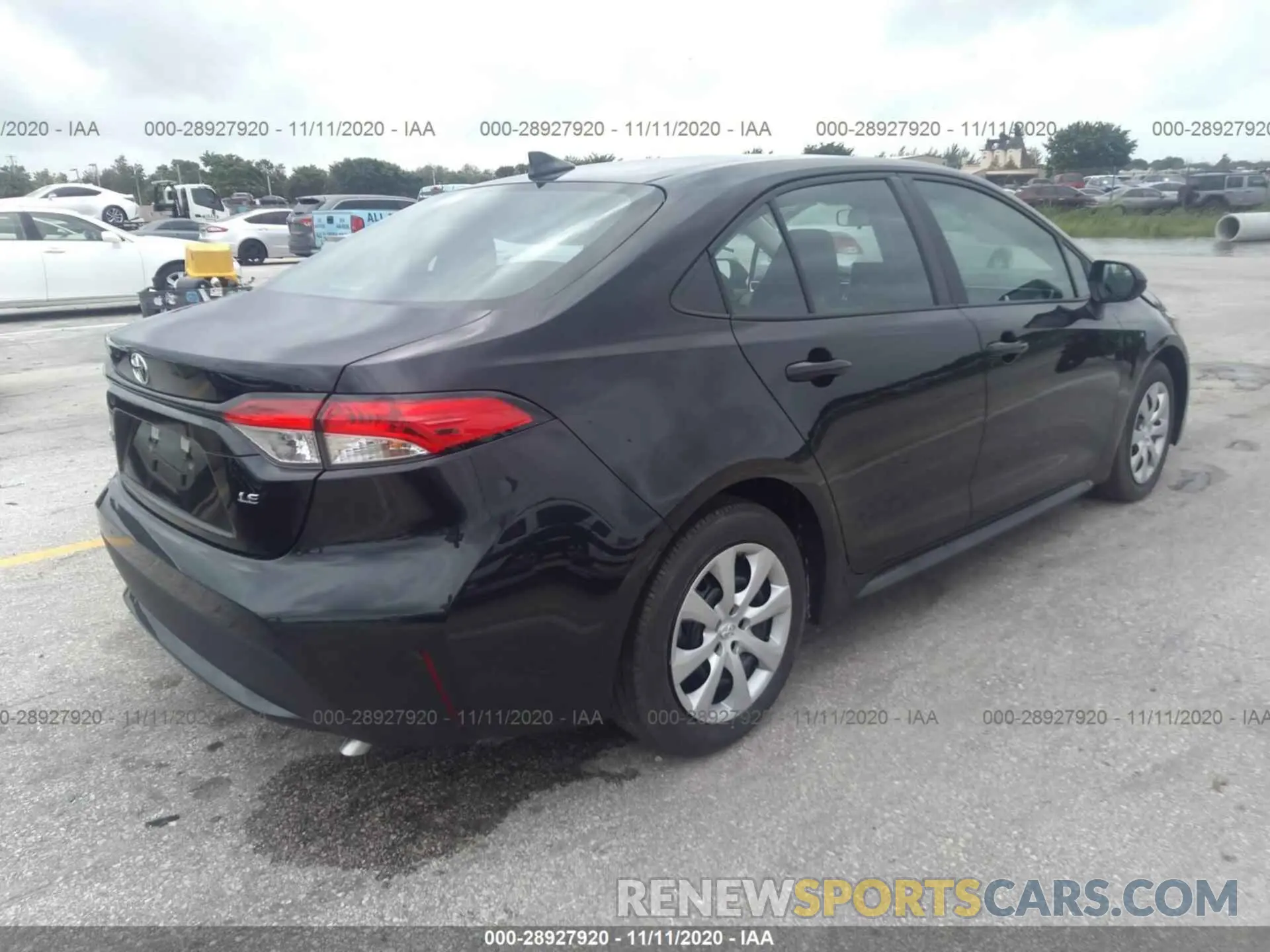 4 Photograph of a damaged car 5YFEPMAE1MP168003 TOYOTA COROLLA 2021