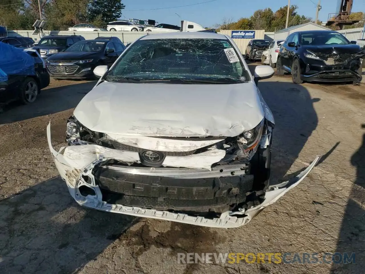 5 Photograph of a damaged car 5YFEPMAE1MP168258 TOYOTA COROLLA 2021