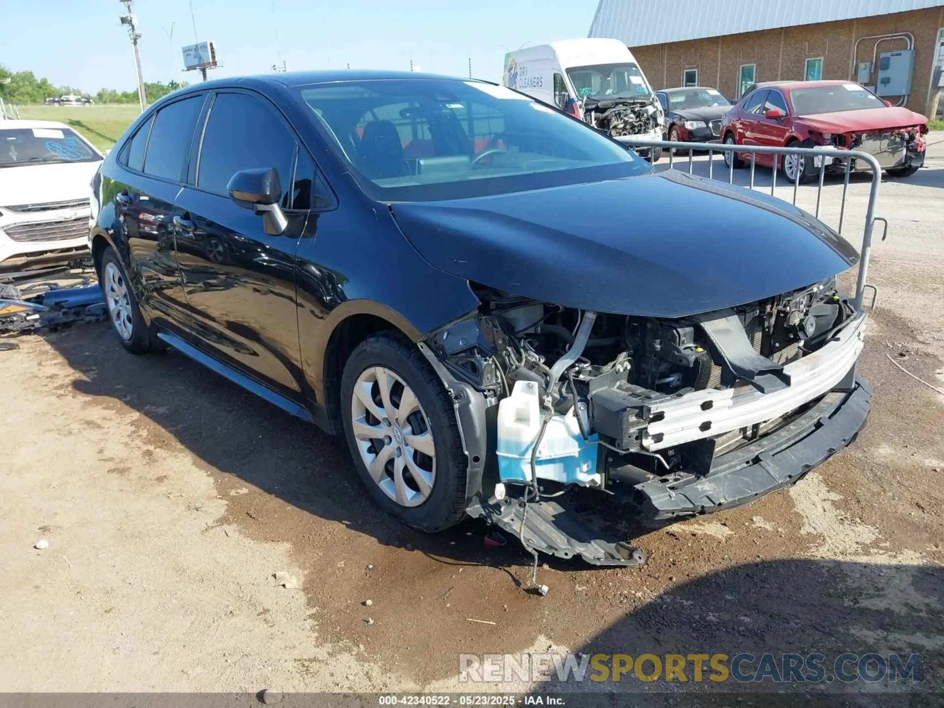 1 Photograph of a damaged car 5YFEPMAE1MP169670 TOYOTA COROLLA 2021
