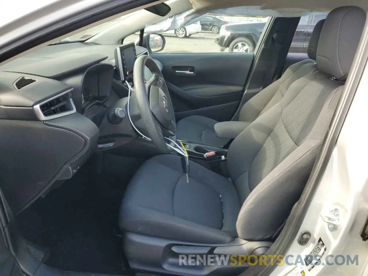 7 Photograph of a damaged car 5YFEPMAE1MP174447 TOYOTA COROLLA 2021