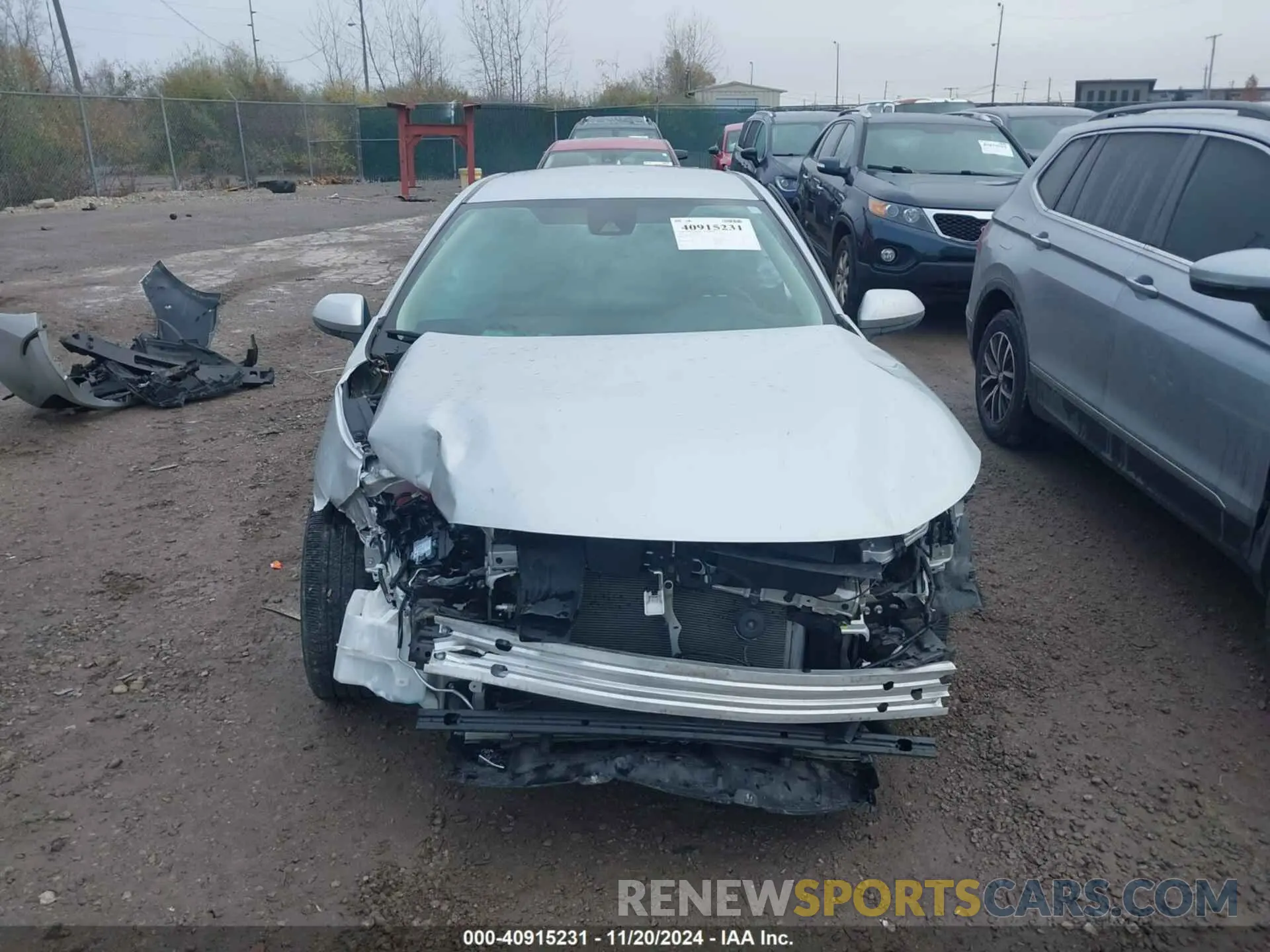 13 Photograph of a damaged car 5YFEPMAE1MP175159 TOYOTA COROLLA 2021