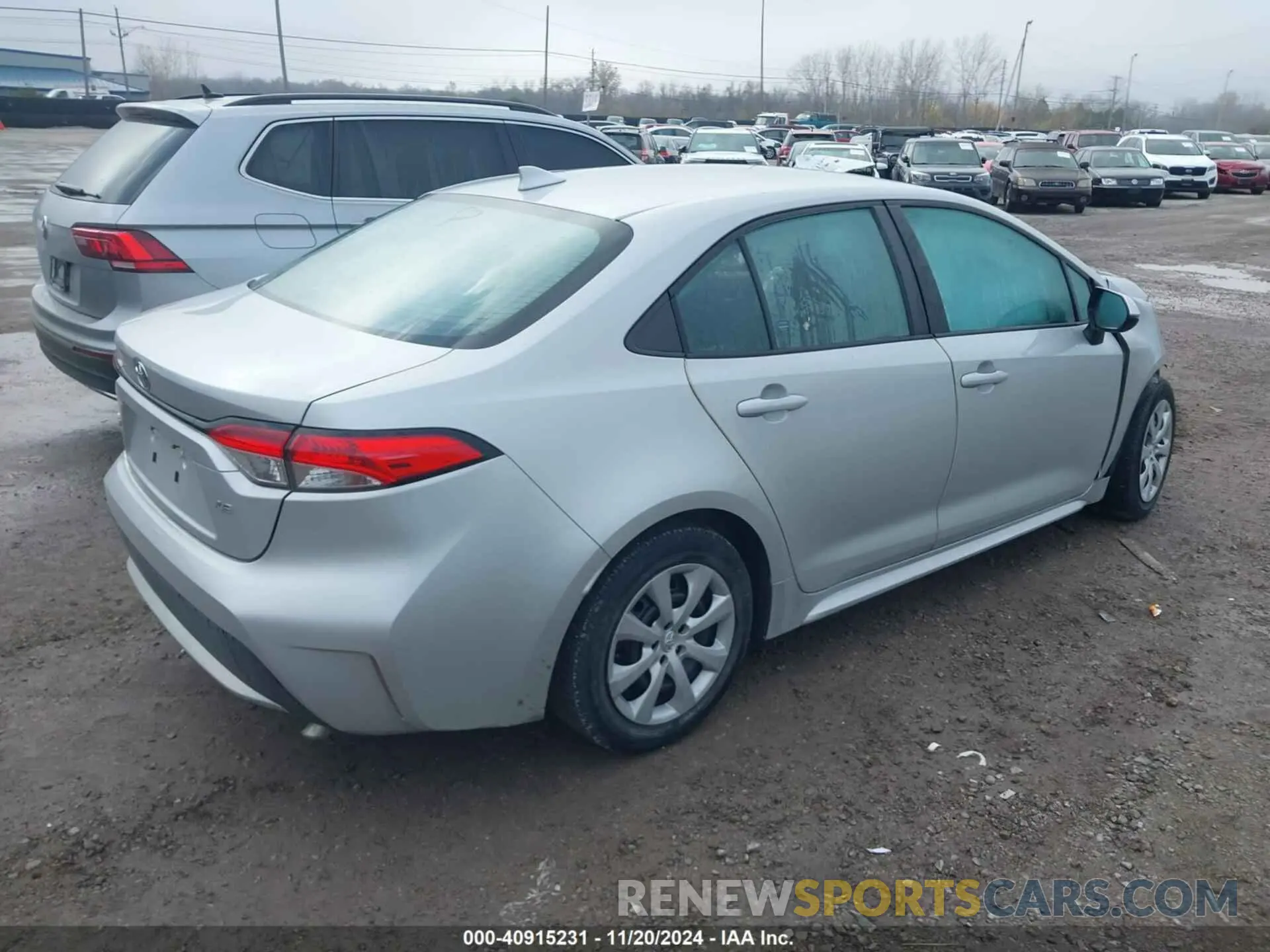 4 Photograph of a damaged car 5YFEPMAE1MP175159 TOYOTA COROLLA 2021