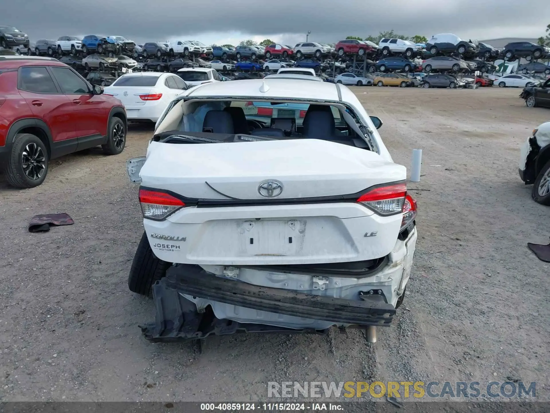 16 Photograph of a damaged car 5YFEPMAE1MP183181 TOYOTA COROLLA 2021