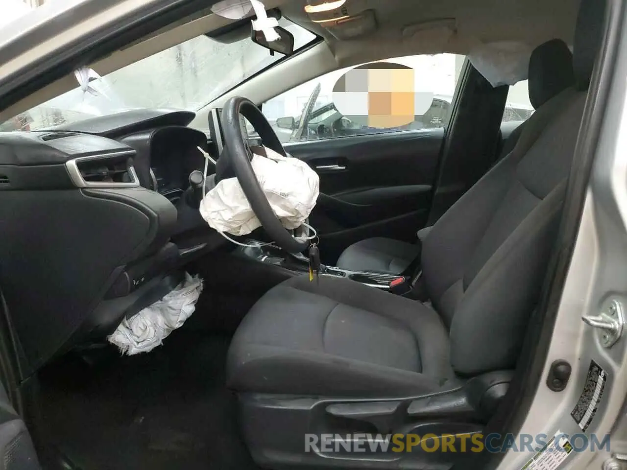 7 Photograph of a damaged car 5YFEPMAE1MP184072 TOYOTA COROLLA 2021