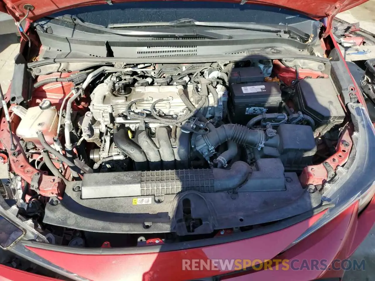 11 Photograph of a damaged car 5YFEPMAE1MP184265 TOYOTA COROLLA 2021