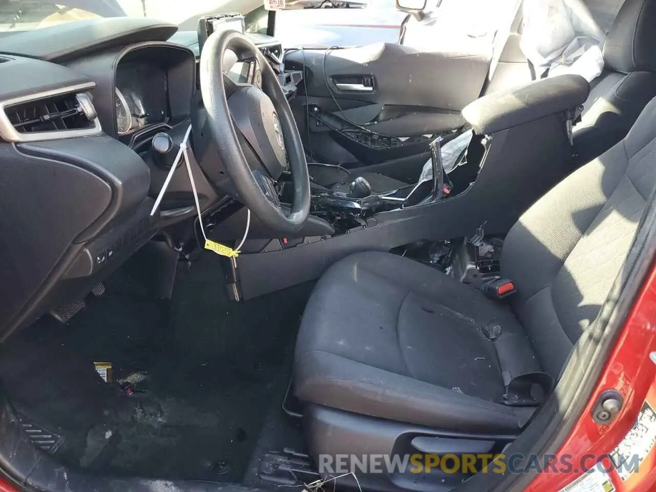 7 Photograph of a damaged car 5YFEPMAE1MP184265 TOYOTA COROLLA 2021