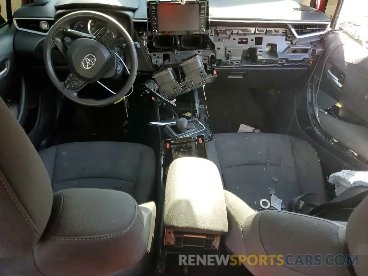 8 Photograph of a damaged car 5YFEPMAE1MP184265 TOYOTA COROLLA 2021