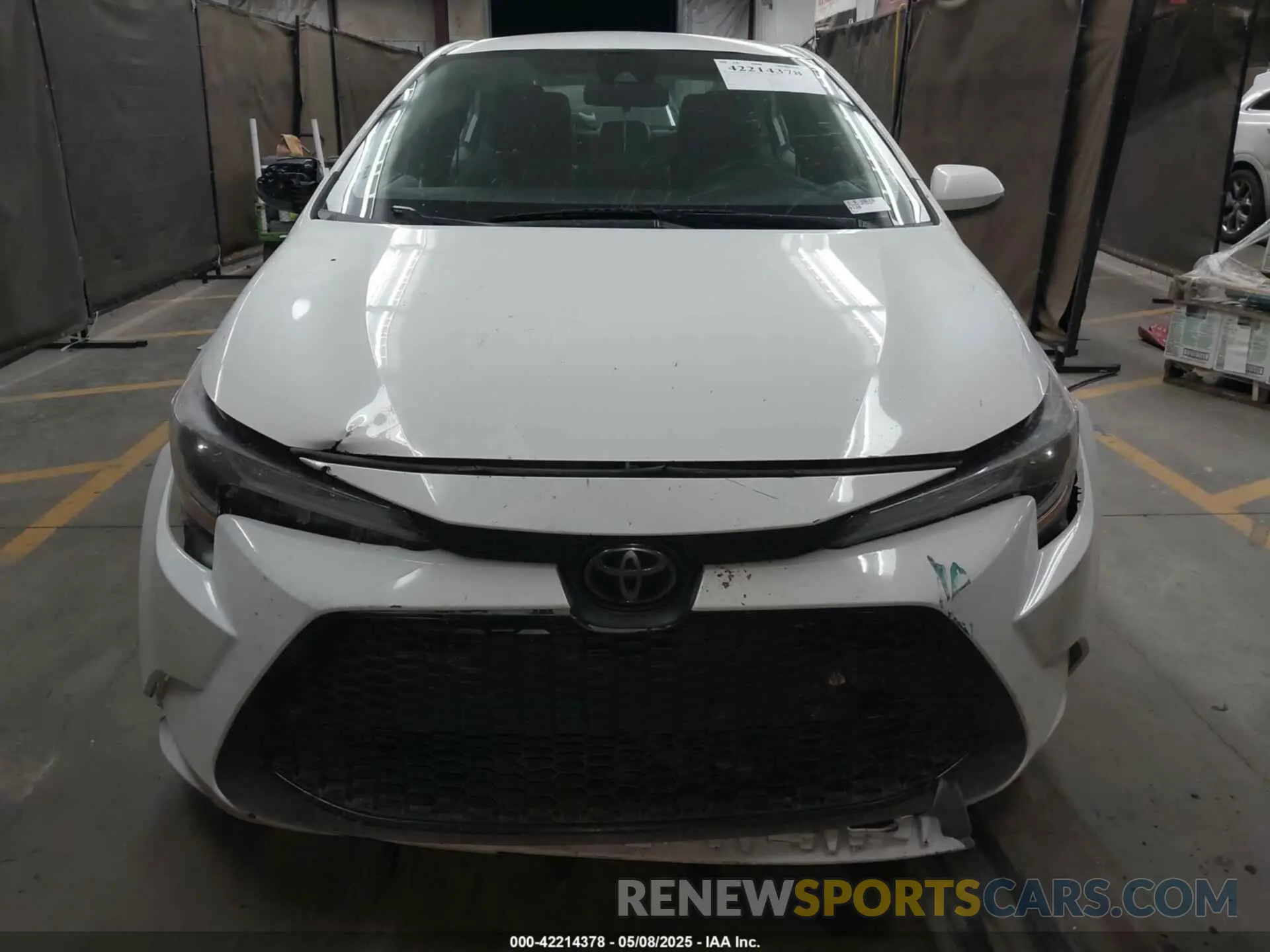 12 Photograph of a damaged car 5YFEPMAE1MP186629 TOYOTA COROLLA 2021
