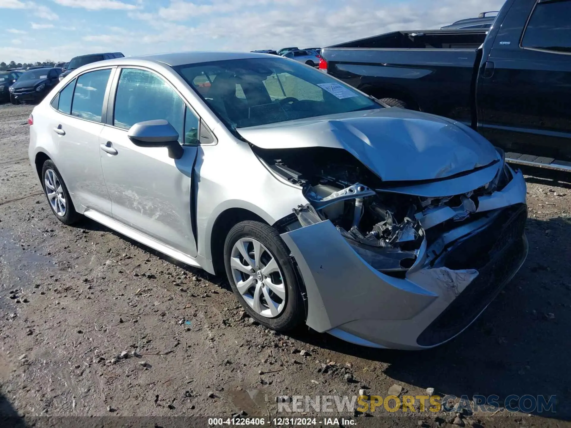 1 Photograph of a damaged car 5YFEPMAE1MP190065 TOYOTA COROLLA 2021