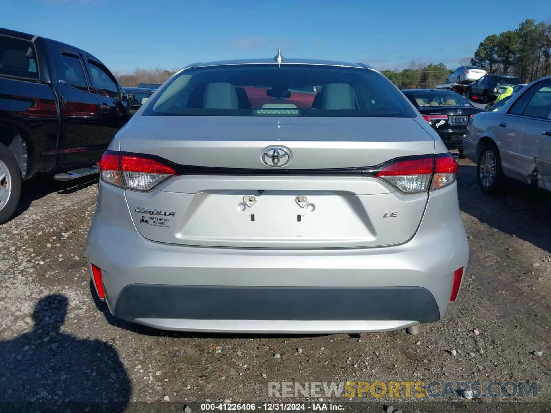 16 Photograph of a damaged car 5YFEPMAE1MP190065 TOYOTA COROLLA 2021
