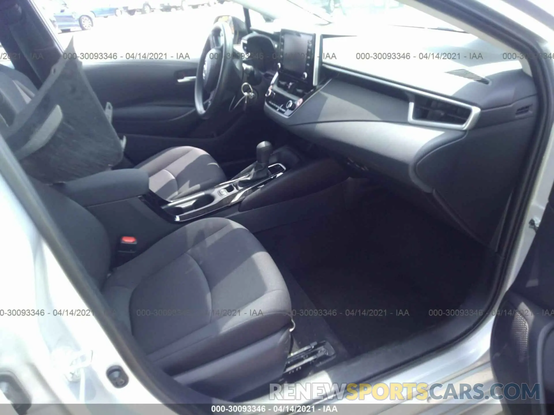5 Photograph of a damaged car 5YFEPMAE1MP190356 TOYOTA COROLLA 2021