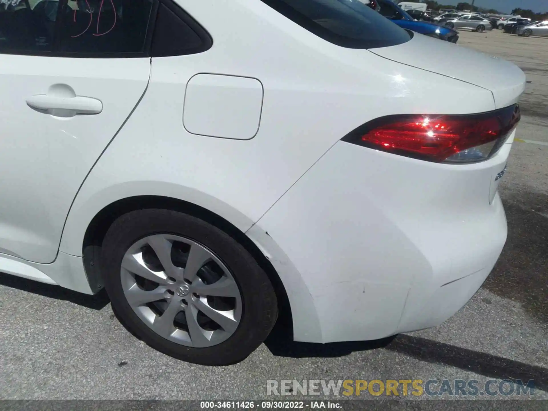 6 Photograph of a damaged car 5YFEPMAE1MP190597 TOYOTA COROLLA 2021