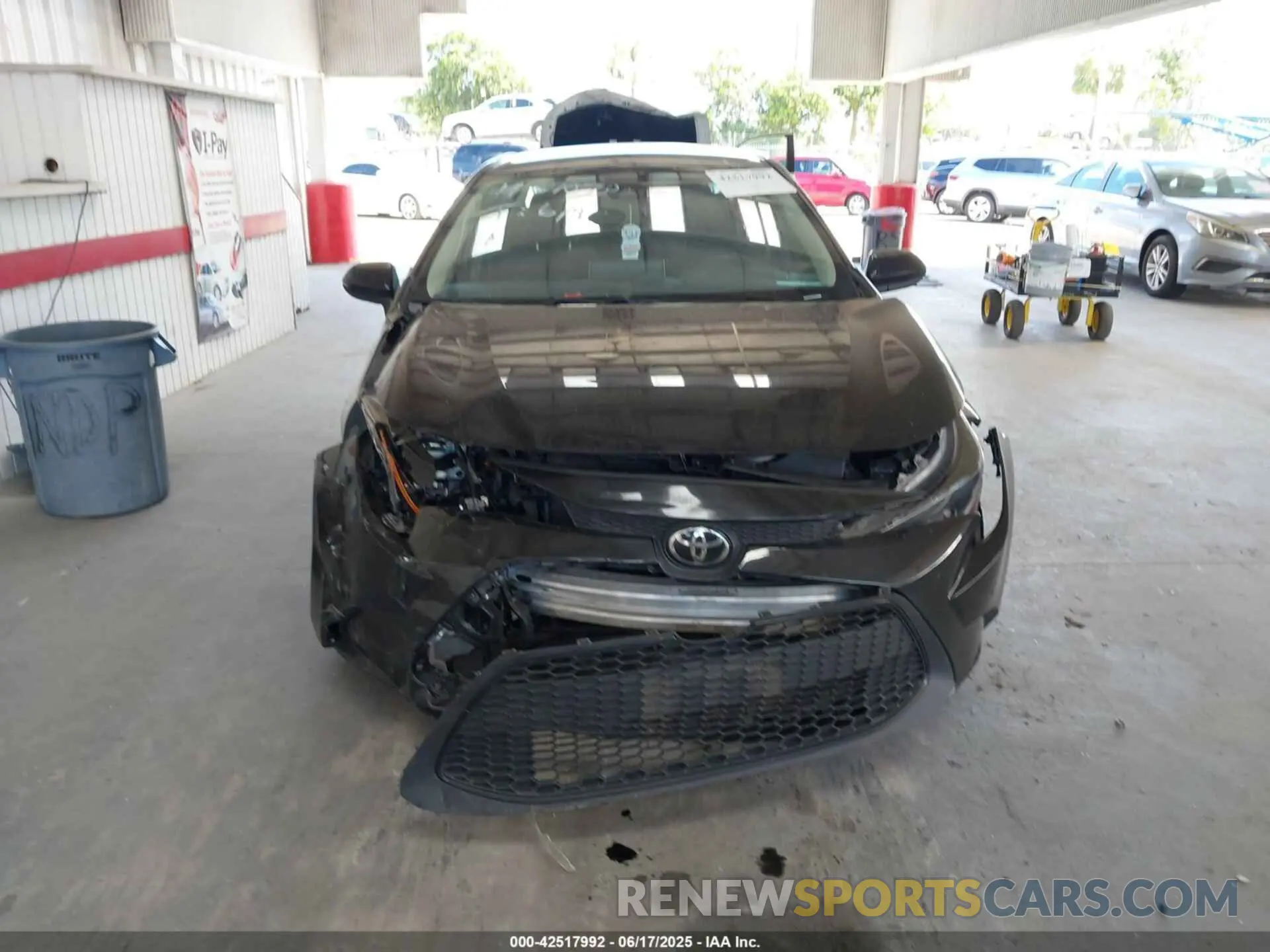 12 Photograph of a damaged car 5YFEPMAE1MP191250 TOYOTA COROLLA 2021