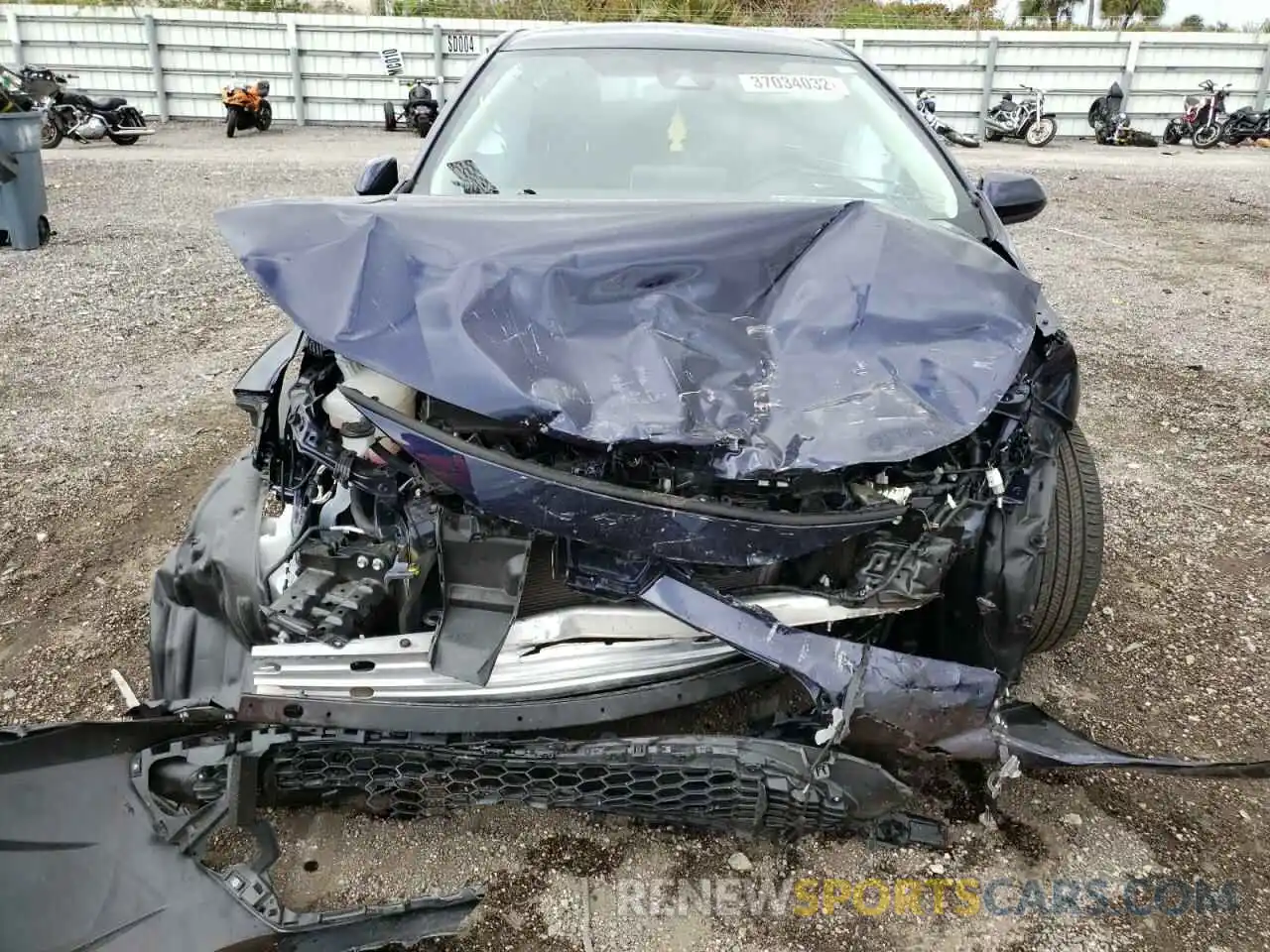 9 Photograph of a damaged car 5YFEPMAE1MP192415 TOYOTA COROLLA 2021