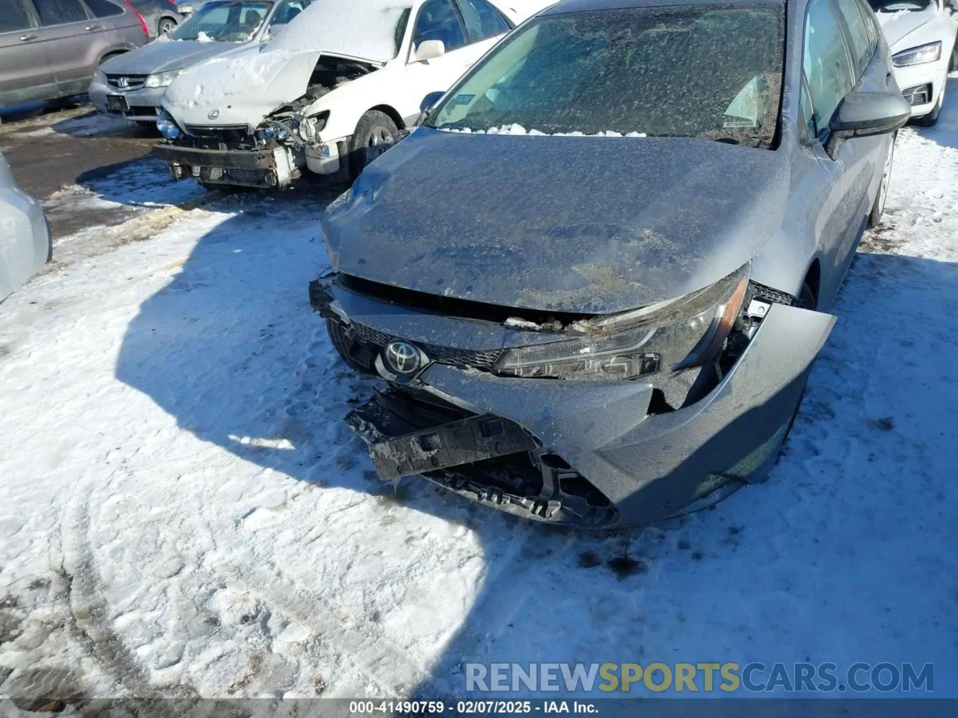 6 Photograph of a damaged car 5YFEPMAE1MP199803 TOYOTA COROLLA 2021