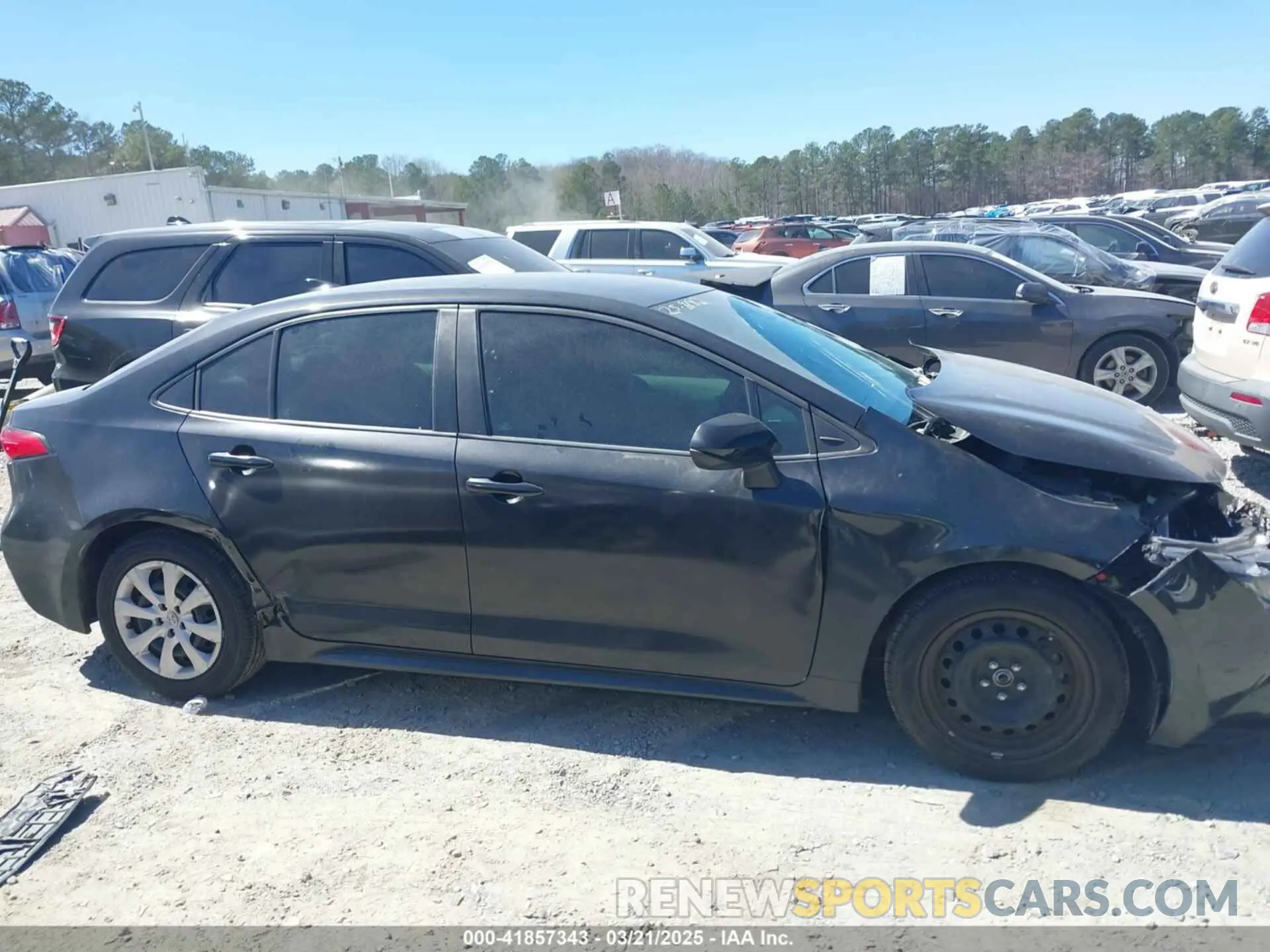 13 Photograph of a damaged car 5YFEPMAE1MP202974 TOYOTA COROLLA 2021