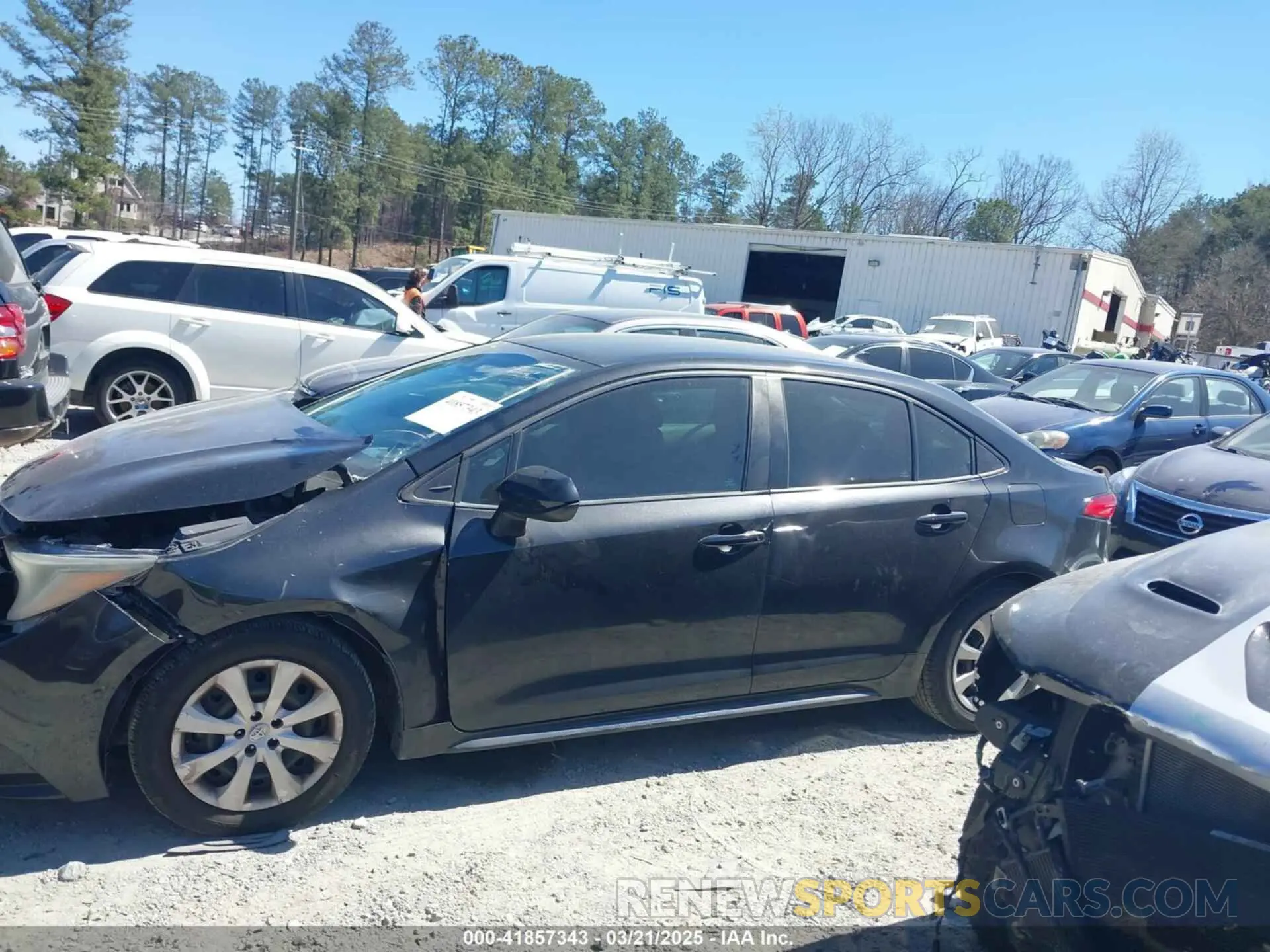 14 Photograph of a damaged car 5YFEPMAE1MP202974 TOYOTA COROLLA 2021