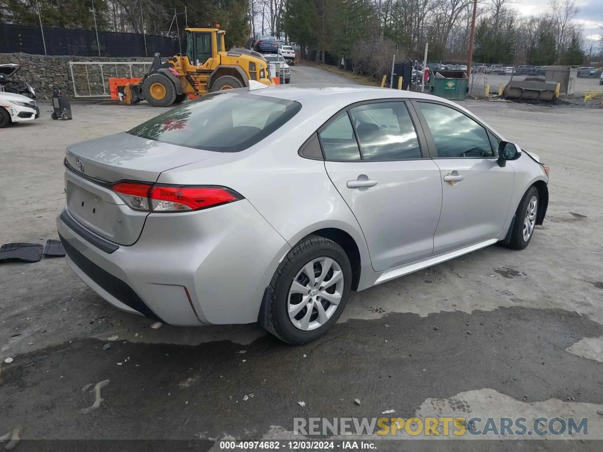 4 Photograph of a damaged car 5YFEPMAE1MP207401 TOYOTA COROLLA 2021