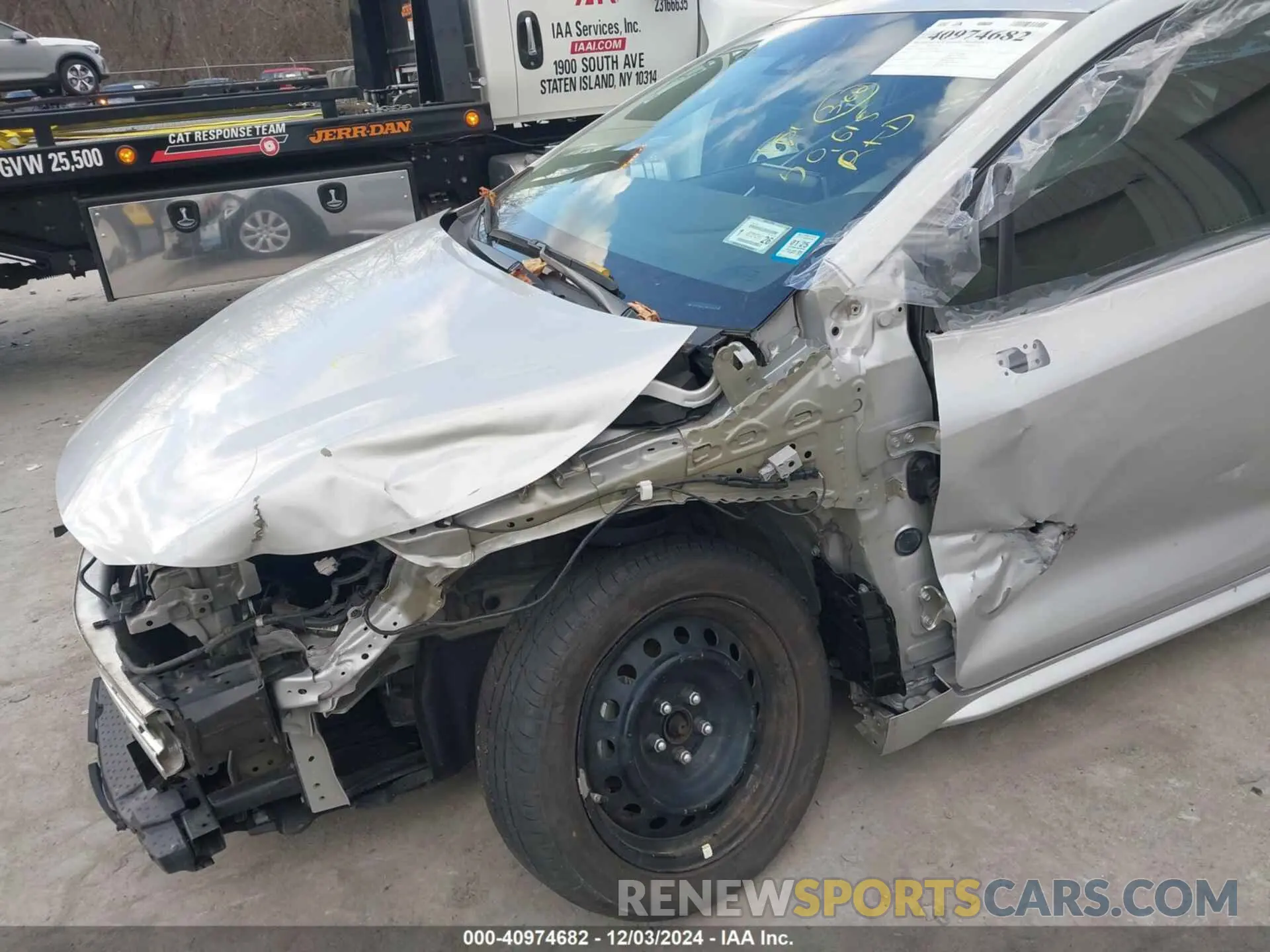 6 Photograph of a damaged car 5YFEPMAE1MP207401 TOYOTA COROLLA 2021