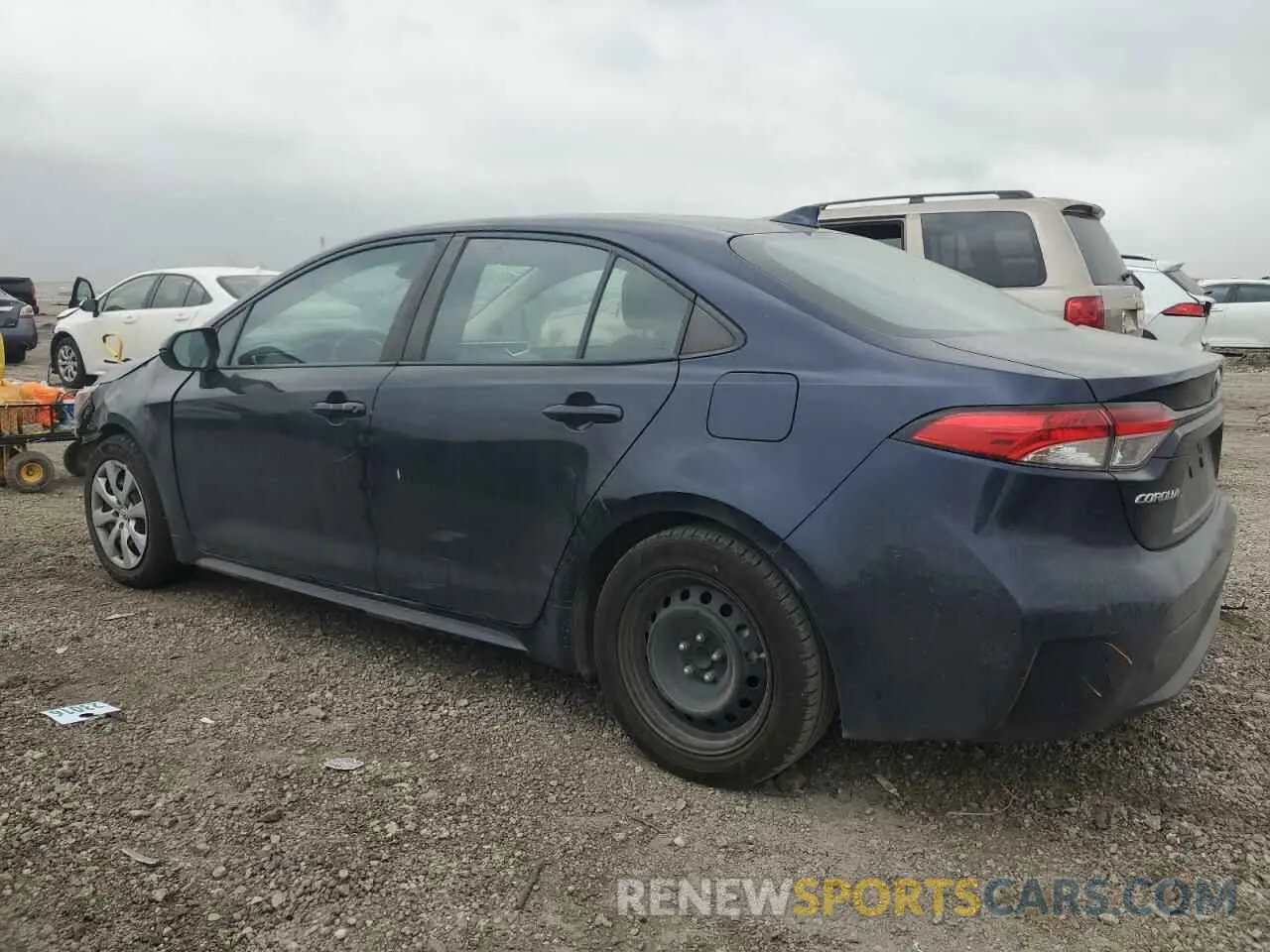 2 Photograph of a damaged car 5YFEPMAE1MP214171 TOYOTA COROLLA 2021