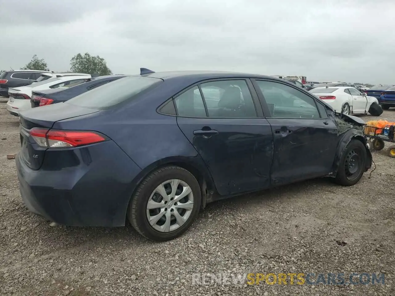 3 Photograph of a damaged car 5YFEPMAE1MP214171 TOYOTA COROLLA 2021