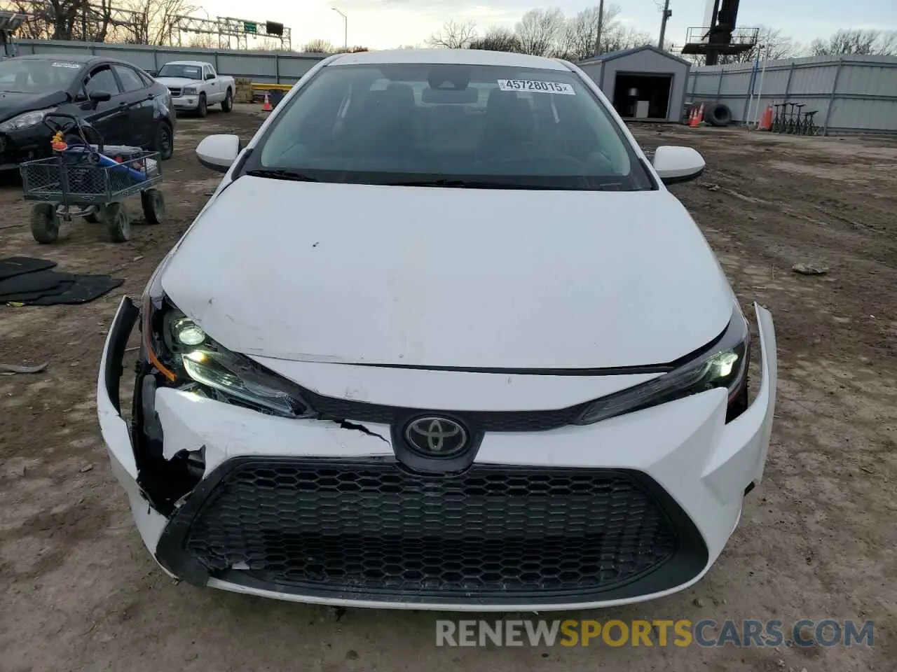 5 Photograph of a damaged car 5YFEPMAE1MP214736 TOYOTA COROLLA 2021