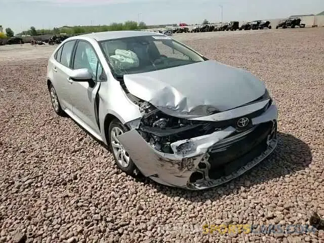 10 Photograph of a damaged car 5YFEPMAE1MP214848 TOYOTA COROLLA 2021
