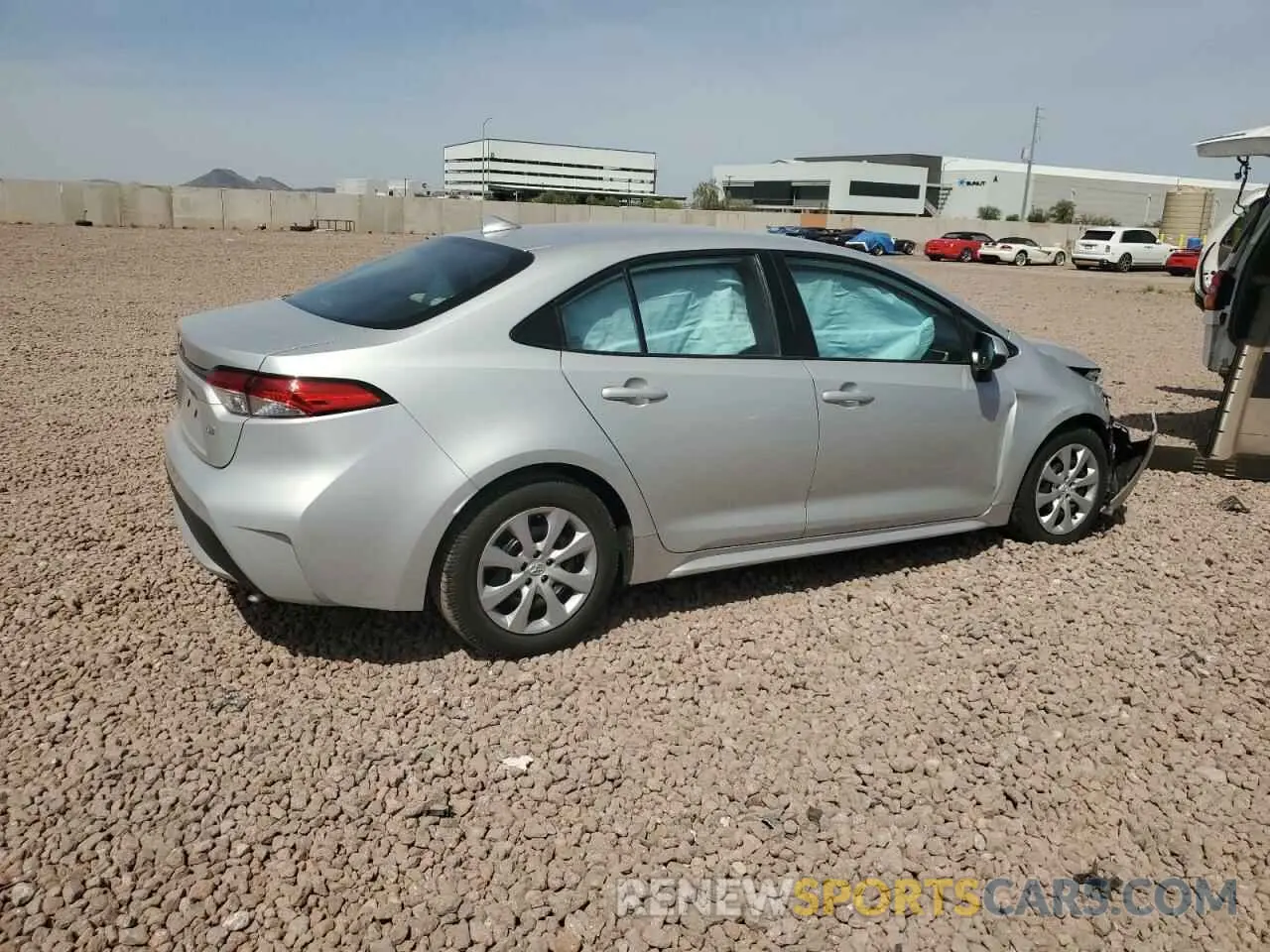 3 Photograph of a damaged car 5YFEPMAE1MP214848 TOYOTA COROLLA 2021